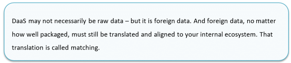 DaaS ≠ Clean Data