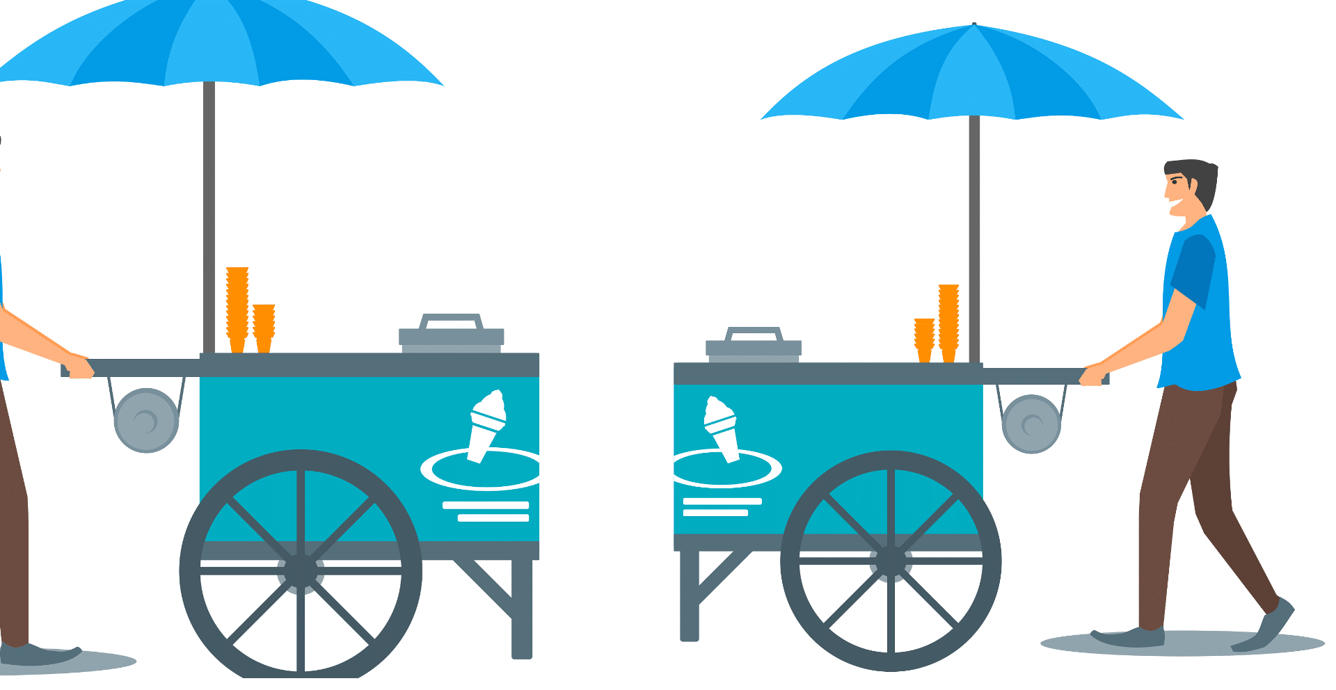 two similar looking vendors compared via vendor matching software